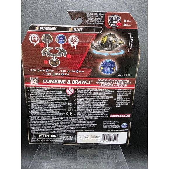 Bakugan Battle League Dragonoid & Flame Set - Picture 3 of 4